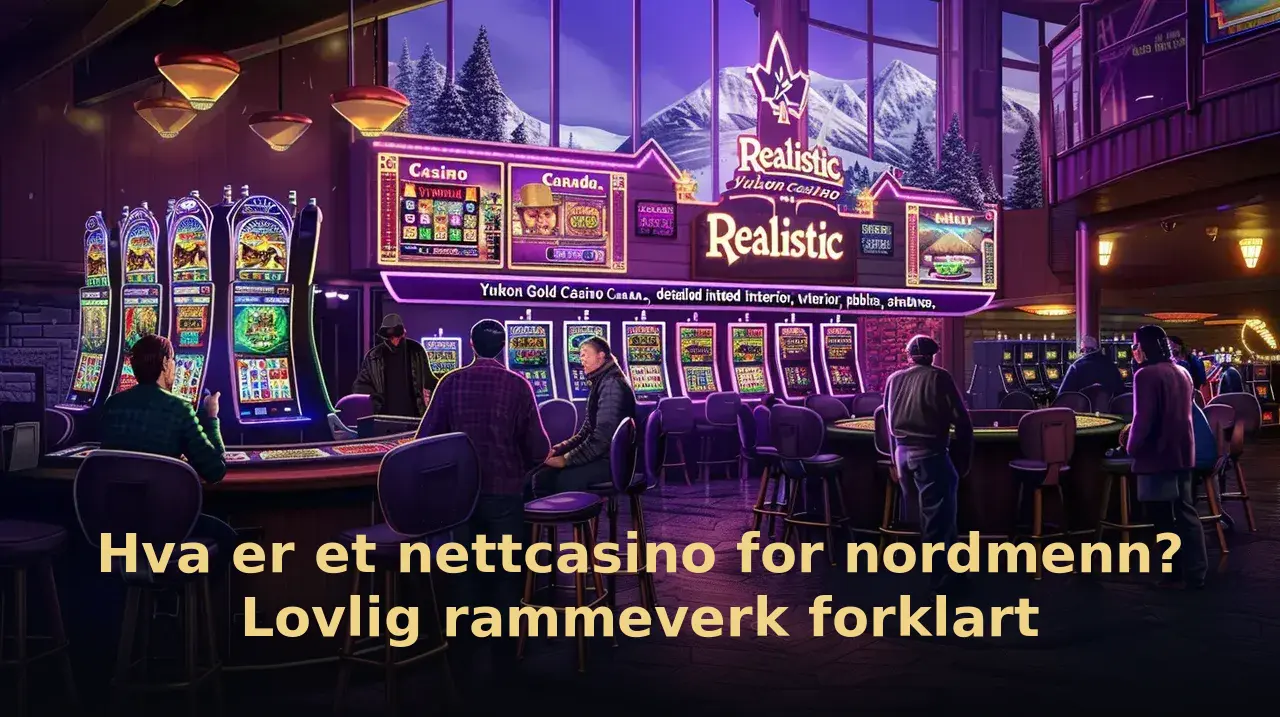 Hva er et nettcasino for nordmenn? Lovlig rammeverk forklart